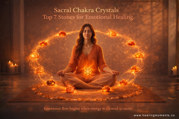 Sacral Chakra Crystals: Top 7 Stones for Emotional Healing Healing Moments