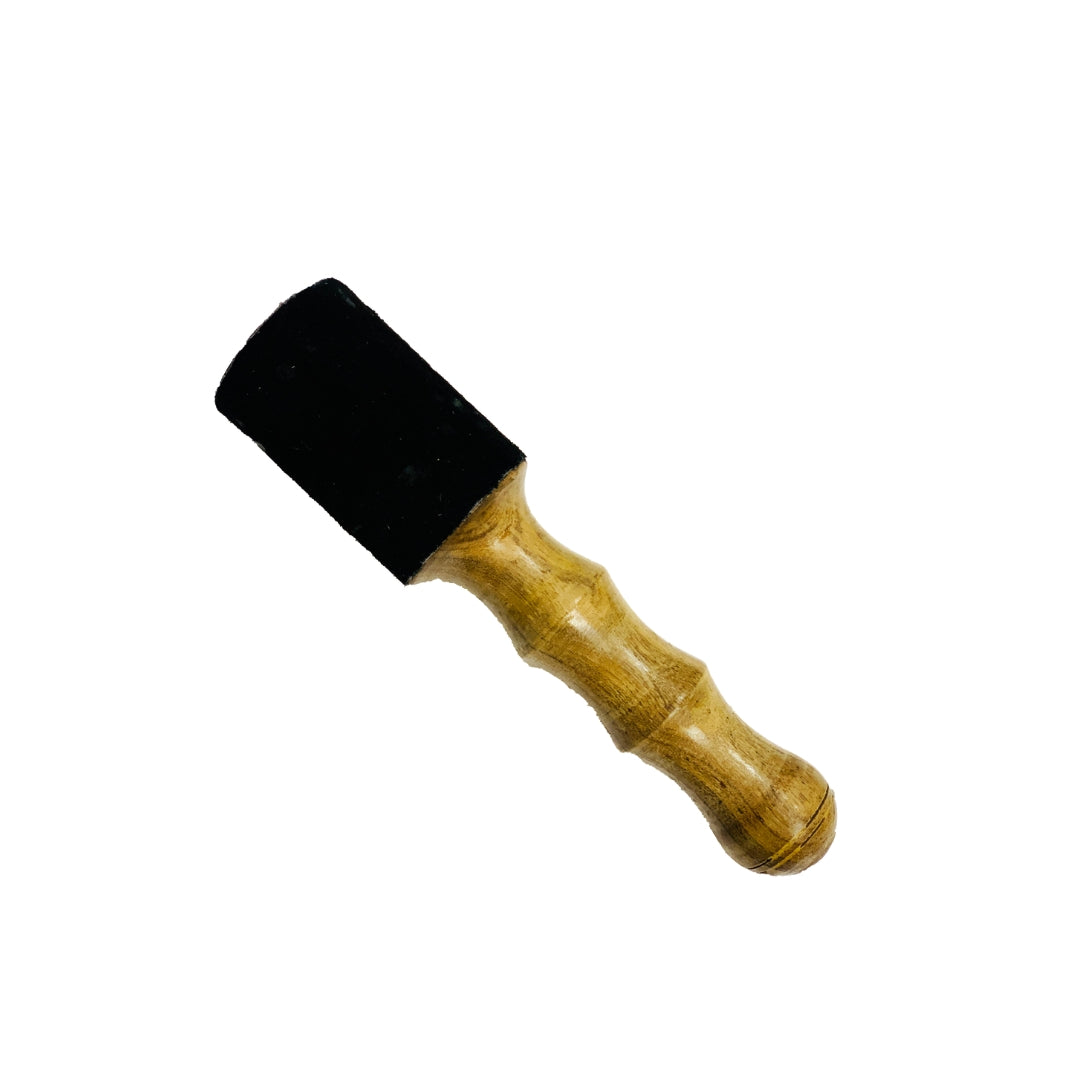 Wooden leather wrapped Striker Mallet Small for Singing Bowls Healing Moments