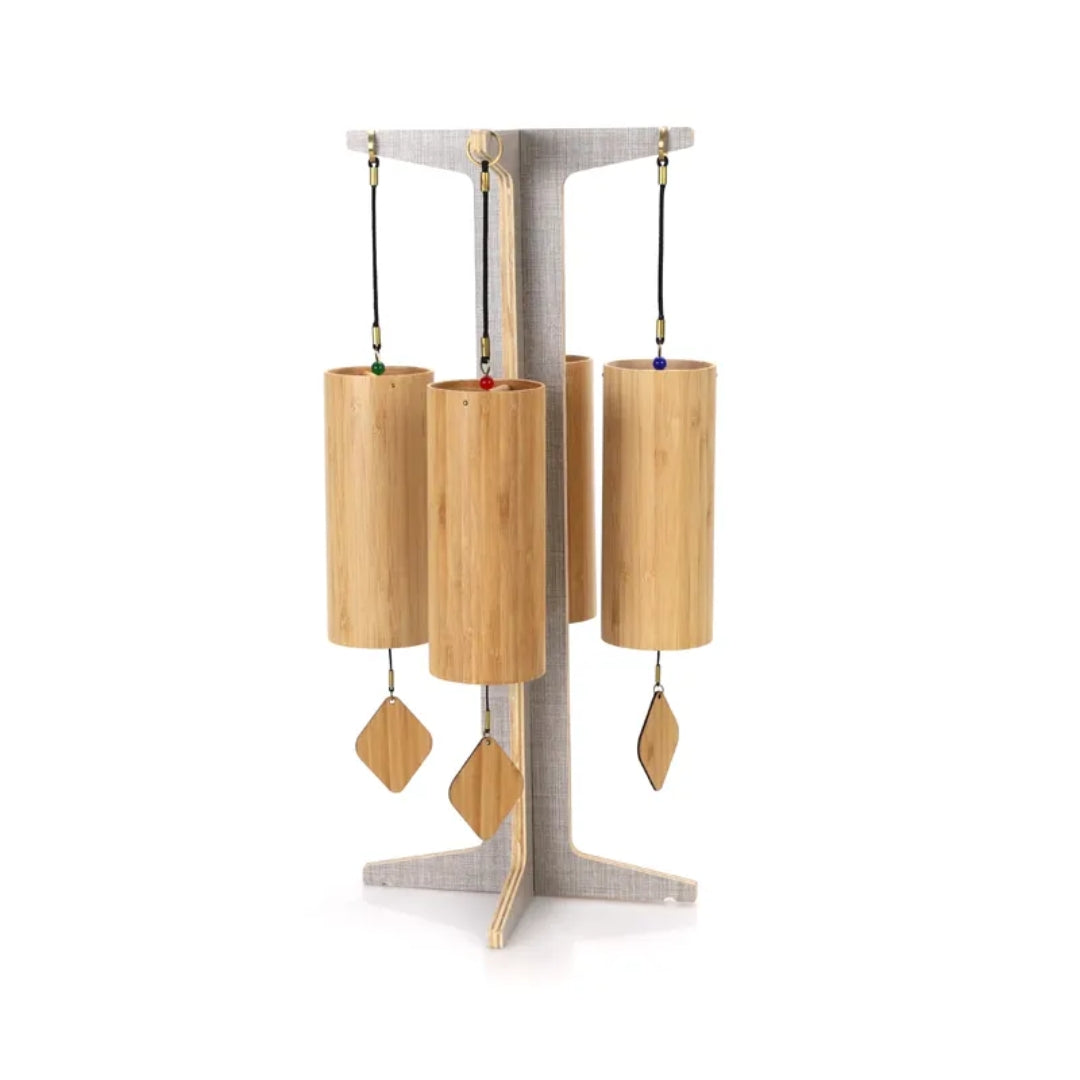 Koshi Chimes or Wind Chimes for Sound Healing Set of 4, Earth, Fire, Water, Air Healing Moments