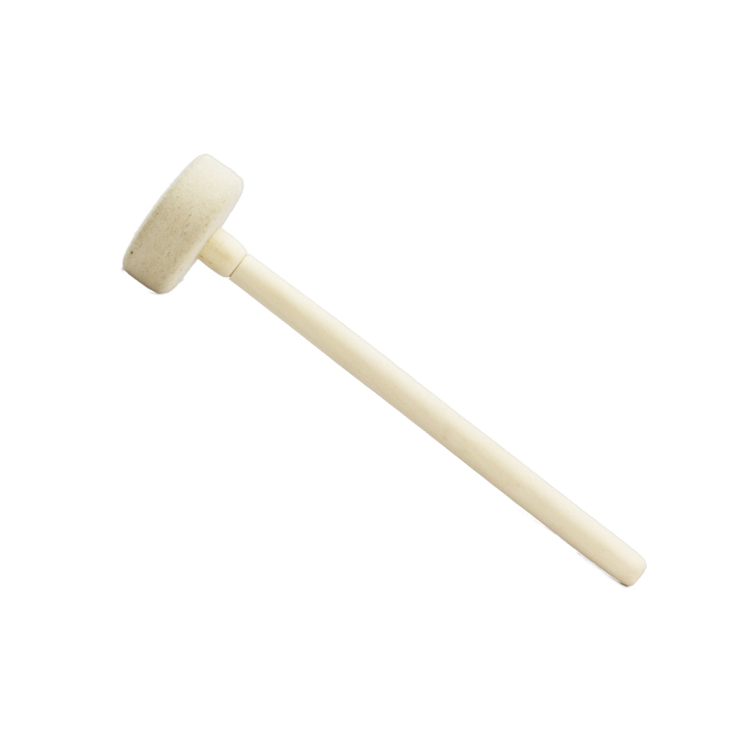 Small White Striker Mallet for Tibetan Singing Bowls Healing Moments