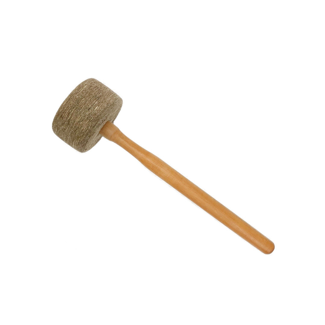 Brown Wood Striker Mallet for Singing Bowls Healing Moments