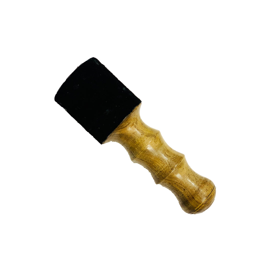 Wooden leather wrapped Striker Mallet Small for Singing Bowls Healing Moments