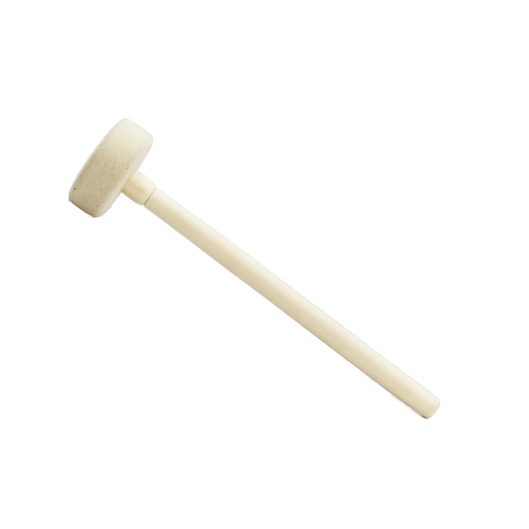 Small White Striker Mallet for Tibetan Singing Bowls Healing Moments