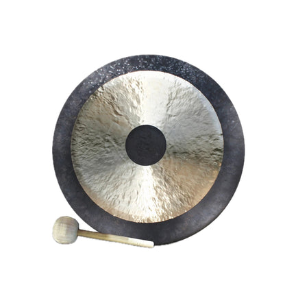 Chau Gong for Sound Healing, 60 CM Gong with Solid, Flummy, Friction & Whale Mallets Healing Moments
