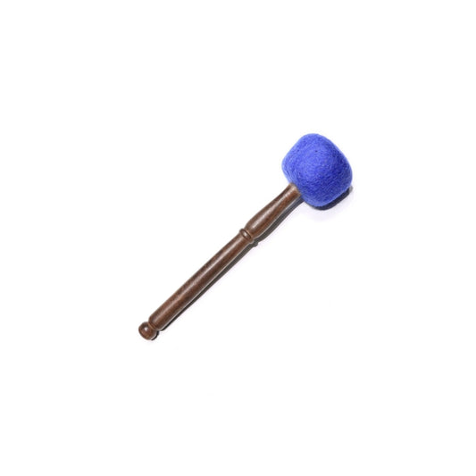 Blue Wood Striker Mallet For Singing Bowls And Gongs Healing Moments