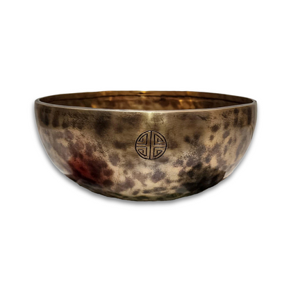 Full Moon Tiger Eye 7 Chakras Handmade Singing Bowls Set | Antique Sound Healing Bowls Healing Moments