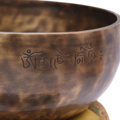 Full Moon Tiger Eye 7 Chakras Handmade Singing Bowls Set | Antique Sound Healing Bowls Healing Moments