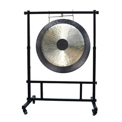 Chau Gong for Sound Healing, 60 CM Gong with Solid, Flummy, Friction & Whale Mallets Healing Moments