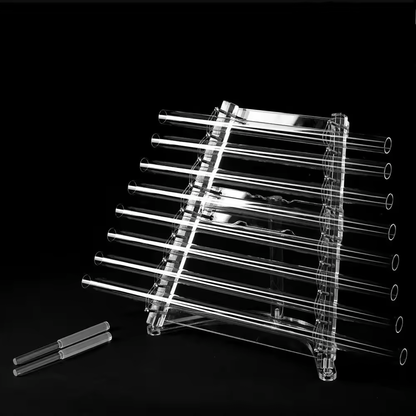 Clear Quartz Crystal Singing Harp Perfect Pitch for Sound Healing & Meditation Healing Moments