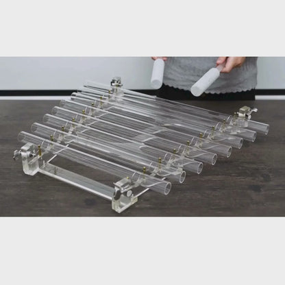 Clear Quartz Crystal Singing Harp Perfect Pitch for Sound Healing & Meditation